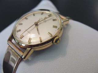 OMEGA De Ville lady 18kt ROSE GOLD lady WATCH mint condition GUARANTEE 