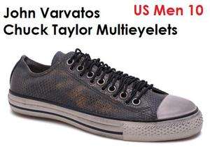   All Star John Varvatos Chuck Taylor Multieyelets US Men 10 Shoes