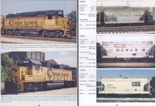 CSX Freight Equipment in Color   Railroad Book  