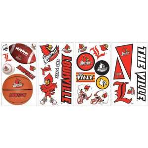    Louisville Cardinals Appliques in RoomMates 