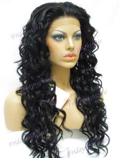 NEW! Top Quality Synthetic Lace Front Full wig GLS09 1B  