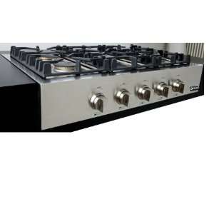  Pro Series VECTGP365SS 36 Natural Gas Cooktop 5 Sealed Gas 