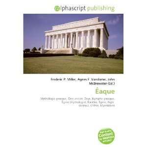  Éaque (French Edition) (9786133594036) Books