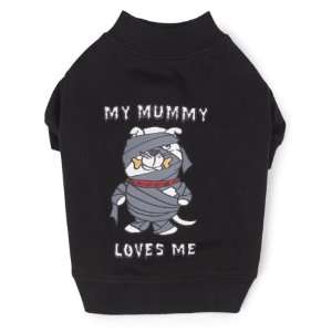  Casual Canine Polyester/Cotton Mummy Loves Me Tee, Large 