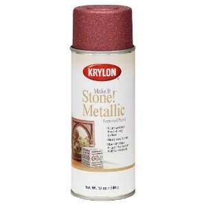   Make It Stone Metallic Textured Aerosol Spray Paint, 12 Ounce, Copper