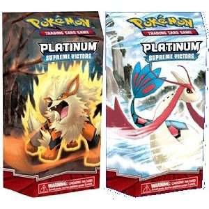   Victors Set of Both Theme Decks (Arcanine and Milotic) Toys & Games