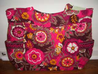 Vera Bradley CARNABY Retired Large Pleated Tote   NWT  
