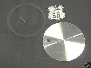 SenDel NO NAME Flat Aluminum Wheel Center Cap Part #157  
