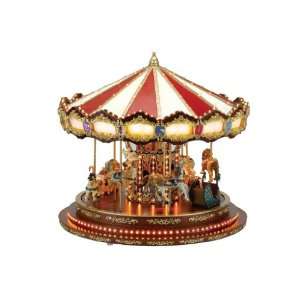    Mr. Christmas Gold Label The Carousel Music Box: Home & Kitchen