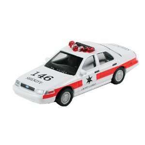  Model Power HO (1/87) County Sheriff Ford Police Car: Toys 