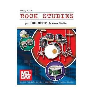  Rock Studies for Drumset Book/CD Set: Musical Instruments
