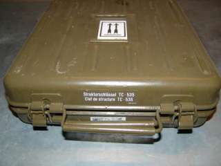 Metal Box Container Case Swiss Army Military Unimog Pinzgauer Jeep 