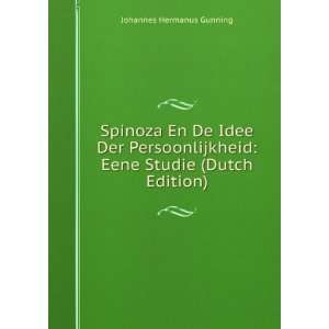    Eene Studie (Dutch Edition) Johannes Hermanus Gunning Books