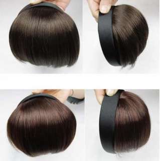   Headband Bang Fringe Neat Hair Extensions with hook Amazing price