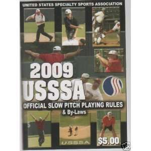  2009 USSSA Official Slow Pitch Playing Rules & By Laws united 