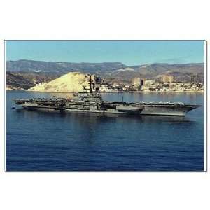  USS Coral Sea Ships Image Navy Mini Poster Print by 