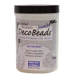  Water Storing Deco Beads Jumbo 8 oz Clear Kitchen 
