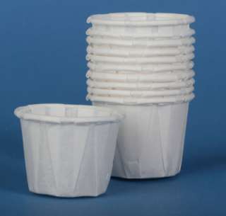 5000 Paper Ramikin Souffle Food Sample Cups Cup 1 oz.  