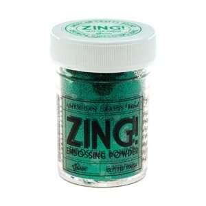 American Crafts Zing! Glitter Embossing Powder 1 Oz Green ZGE 27155; 4 