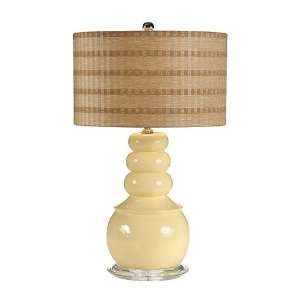   Light Table Lamps in Artist Colored Composite Vase
