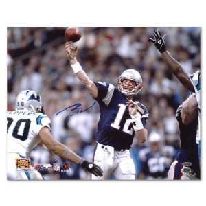  Tom Brady New England Patriots Autographed 16x20 