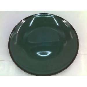   Ceramic ArtTM  Classical Antique Green  11 Inch Round Ceramic Plate