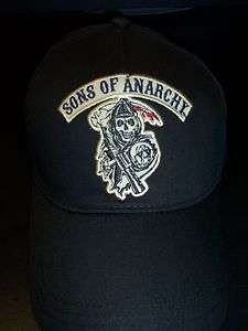 SONS OF ANARCHY OFFICIALLY LICENSED REAPER ADJUSTABLE CAP   