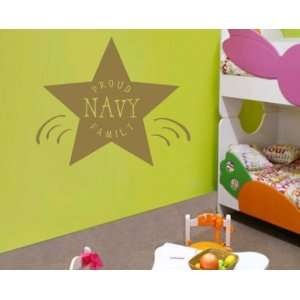  Proud Navy Family Patriotic Vinyl Wall Decal Sticker Mural Quotes 