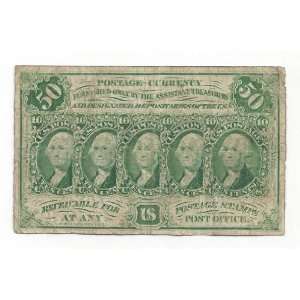  US Fractional Currency, First Issue 