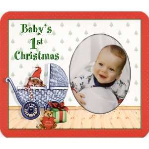  Babys First Christmas   Photo Magnet Frame