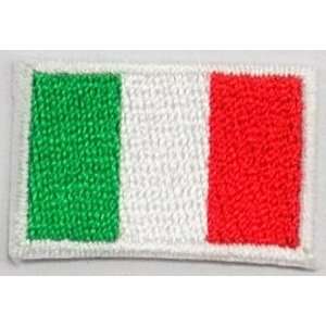   Italy Flag Backpack Clothing Jacket Shirt Iron on Patch 