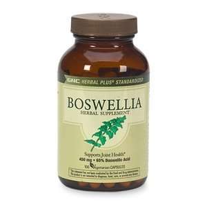 GNC Herbal Plus Boswellia, 450mg, Vegetarian Capsules, 100 ea Health 