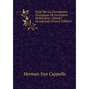   (District Occidental) (French Edition): Herman Van Cappelle: Books