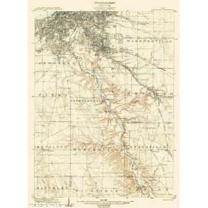  USGS TOPO MAP CLEVELAND QUAD OHIO (OH) 1903