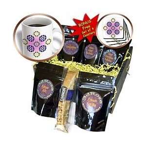  Decorative   Asian Blue Yellow Pink Design   Coffee Gift Baskets 