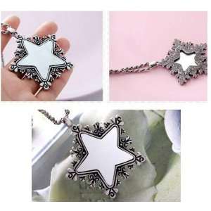  Retro Style Star Mirror Necklace: Everything Else