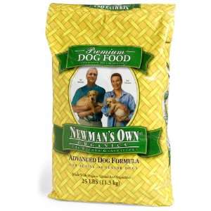  Newmans Own Organic Advance Dry Dog Food 25lb Pet 