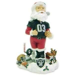  Oakland Raiders Santa Claus Bobble Head