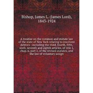   assign (9781275582064) James L. (James Lord), 1843 1924 Bishop Books