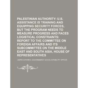 Palestinian Authority U.S. assistance is training and 