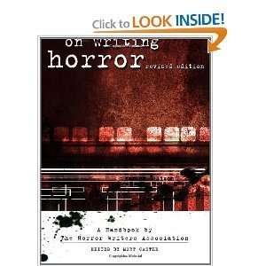  On Writing Horror A Handbook by the Horror Writers Association 