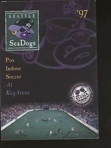 A2183 1997 Seattle Sea Dogs Schedule  