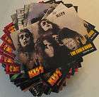 IRON MAIDEN MERLIN CARDS STICKERS TATTOOS COMPLETE SET  