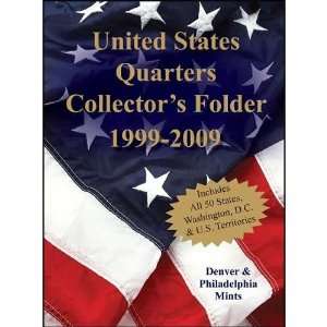  United States Quarters Collectors Folder Toys & Games