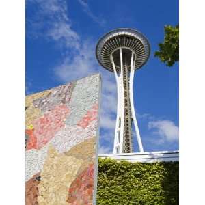  Tile Mosaic By Horiuchi and the Space Needle, Seattle 