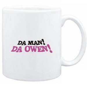  Mug White  Da man! Da Owen!  Male Names: Sports 