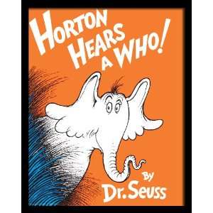  Horton Hears a Who Classic Book Cover, 16 x 20 Poster 
