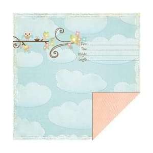   Baby Mine Double Sided Cardstock 12X12   Welcome Baby by Fancy Pants