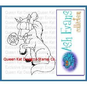  Lolli Pop Unicorn Unmounted Rubber Stamp: Everything Else