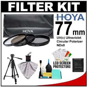  Hoya 77mm 3 Piece Digital Filter Set (HMC UV Ultraviolet 